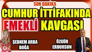 Son Dakika Cumhur İttifakında Emekli Kavgası