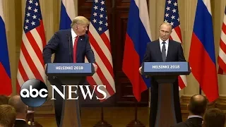 Trump stands his ground after Putin news conference backlash