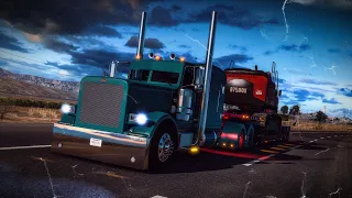 УХХХ , ЖАРКО И ТЯЖЕЛО... 💿 AMERICAN TRUCK SIMULATOR 1.49