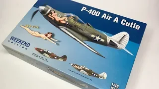 Eduard 1/48 P-400 "Air A Cutie" In Box Review