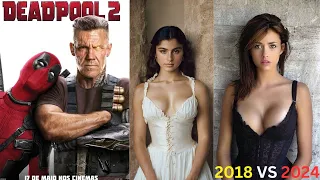 Deadpool 2 Movie ALL CAST Then and Now 2024 || Waaoscenes