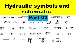 Hydraulic Symbols and Schematic For Beginners || How to Read Hydraulic Drawing.|| Part 02..