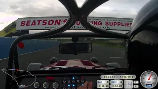 Caterham 620R Knockhill 55 Second Laps