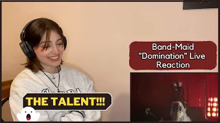 My New Fav Band?!!! | Band-Maid "Domination" Live - Reaction
