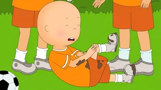 Caillou se une al equipo de fútbol | Las Nuevas Aventuras de Caillou | Caillou en Español