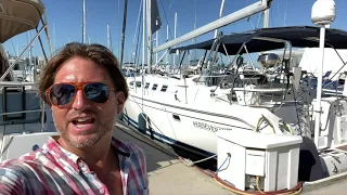 2007 Hunter 49 Sailboat Video Walkthrough Review For Sale San Diego, California By: Ian Van Tuyl