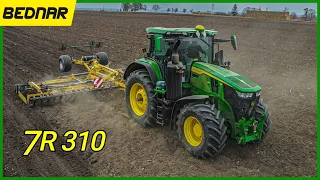 🚜John Deere 7R 310 Gen2 + Bednar Swifter SO 8000 F🟡 + GoPro Driver view 4K (2023)