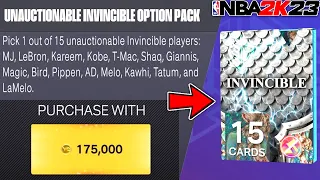 NEW INVINCIBLE OPTION PACK AVAILABLE TO PURCHASE IN NBA 2K23 MyTEAM… BUT SHOULD YOU BUY IT?