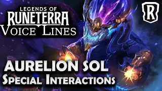 Aurelion Sol - Special Interactions | Legends of Runeterra