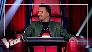 The true power of blocking for Luis Fonsi | The Coaches | The Voice Of Spain 2019