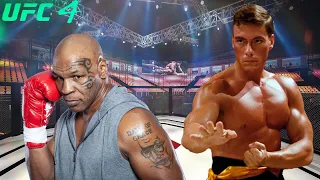 UFC4 | Mike Tyson vs. Jean-Claude Van Damme(EA sports UFC 4) - Epic fight