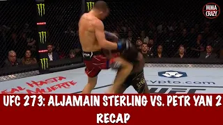 UFC 273: Aljamain Sterling vs. Petr Yan 2 Recap