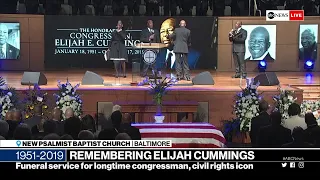 Rep. Elijah Cummings Funeral services in Baltimore