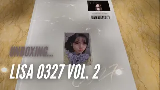 ✧ unboxing: lisa 0327 vol. 2 photobook ✧