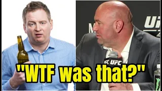 Drunk fan invades UFC press conference   wants to fight for Dana White