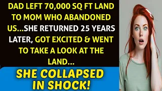 Mom Returns to 70,000 Sq Ft Land Left by Dad After 25 Years, Heartwarming Reunion!"