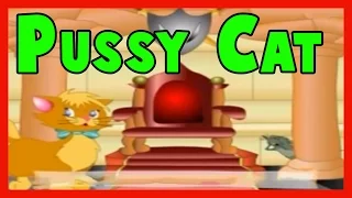 PussyCat, PussyCat Nursery Rhyme || Popular Nursery Rhymes with Lyrics