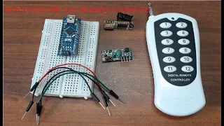 How to decode any RF signal remote in Arduino | Arduino Project| ALPHA Lab