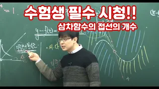 삼차함수의 접선의 개수