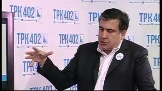 Михаил Саакашвили впервые дал интервью полностью на украинском языке.