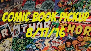 Comic Book Pickup 8/17/16