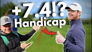THE LOWEST HANDICAP GOLFER I'VE EVER PLAYED WITH!?