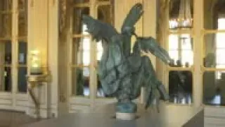 Notre Dame's bronze rooster goes on display