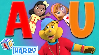 A to U | Learn The Alphabet With Phonics | ABC Harry Nursery Rhymes & Kids Songs