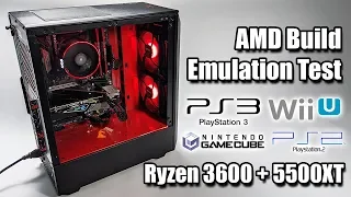 AMD Build Emulation Testing - Ryzen 3600 + 5500XT = Awesome Performance