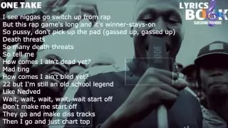 STORMZY  - ONE TAKE FREESTYLE LYRICS [ books ]