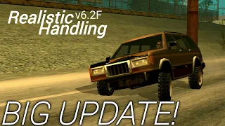 Realistic Handling v6.2F New Suspension Style! | MOD GTA SA