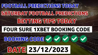 FOOTBALL TODAY PREDICTIONS 23/12/2023|SOCCER PREDICTIONS BETTING TIPS,#betting@sports betting tips