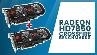 Radeon HD7850 2gb Crossfire + Xeon X5675 @ 4.5Ghz Benchmarks