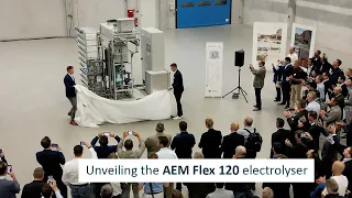 Unveiling the new AEM Flex 120 electrolyser