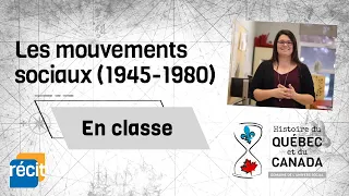 Révision - Les mouvements sociaux (1945-1980)