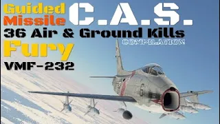 Finally! Bullpup AGM-12s in SIM!|Guided Missile Kill Compilation|FJ-4B Fury VMF-232