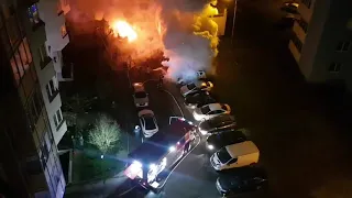 На улице Горького сгорел автомобиль