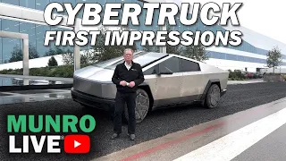 Sandy's First Impressions of the Tesla Cybertruck!