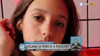 Visión 7 - Crimen de Lola: Declaran los padres de la adolescente