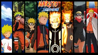 The Evolution of Naruto in Anime (1999-2022)  #boruto #anime #evolution #shorts #narutolucu
