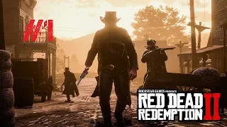 Let's Play Red dead Redemption 2 - Part #1 | welkom in het wilde westen | Nederlands