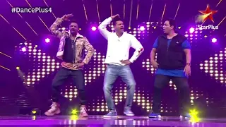 Remo Dsouza, Prahu Deva & Ganesh Acharya Dance. Dance+ 4 Dance Garu