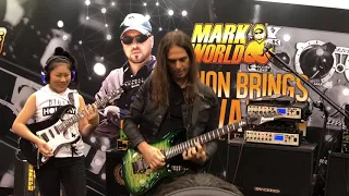 Kiko Loureiro and Li-sa X live at NAMM 2018