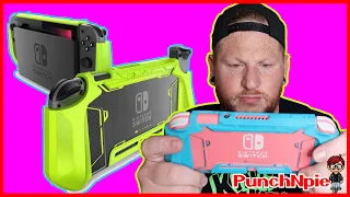 MUMBA Nintendo Switch and Switch Lite Grips Cases!!! Unboxing and REVIEW! Blade Series