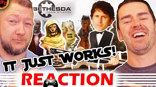 ''It Just Works'' REACTION: Todd Howard Song — (BETHESDA the Musical) E3 2019