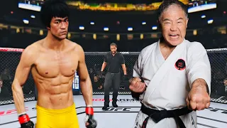 PS5 | Bruce Lee vs. Higaonna Mario (EA Sports UFC 4) 🥊