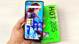 ВЗЯЛ ИГРОВОЙ СМАРТФОН c 120Hz за 14999 РУБЛЕЙ🔥 ТОП ДЛЯ ИГР И НЕ ТОЛЬКО? INFINIX HOT 20S