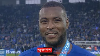 "Best feeling in the world" - Wes Morgan after winning the Premier League with Leicester