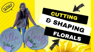 Cutting and Shaping Florals