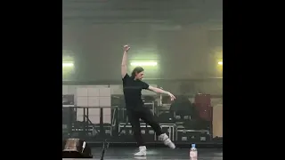 Сергей Полунин - Sergei Polunin rehearsing a solo for The Master and Margarita.